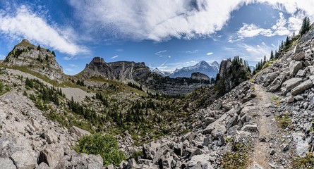 hike to schynige platte stunning mountain panorama summer