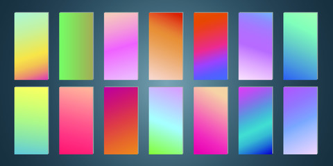 Modern vibrant gradient background. Creative template for design, cover, banner, poster, mobile app