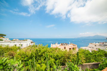 Sunny day in Capri island