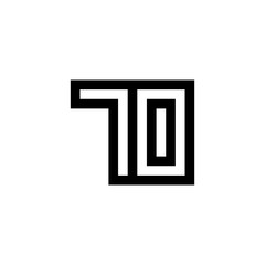 Number 70 icon design with black and white background