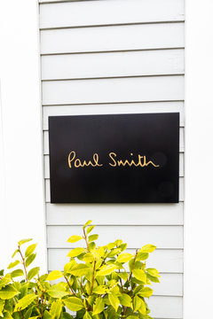 Editorial, Sign Or Logo Of Paul Smith