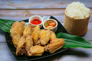 Fried Chicken Wings with Fish Sauce