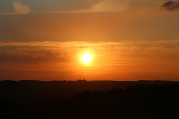 coucher de soleil