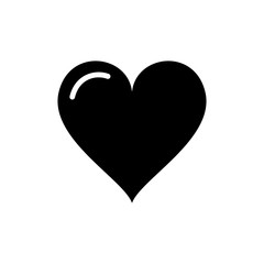 Love Heart Icon Design Template