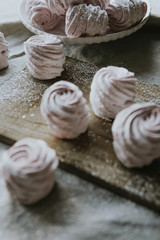 Zephyr sweet pastry dessert marshmello pink food tasty homemade 