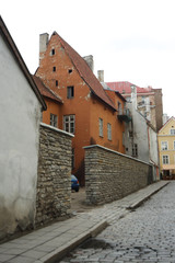 Obraz premium Sights and the city of Tallinn in Estonia