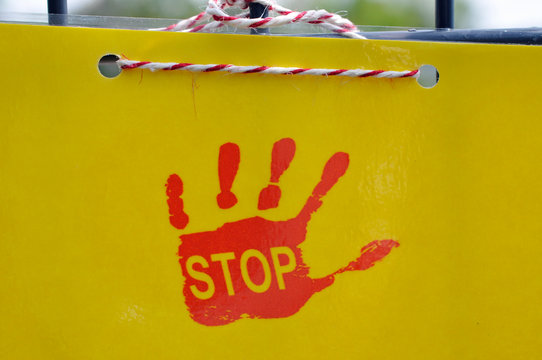 warnschild "stop"