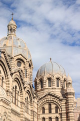 Fototapeta na wymiar Marseille, France - september 25th 2019: Cathedrale de la Major de Marseille