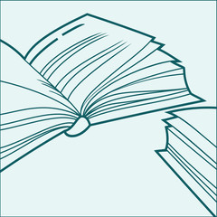 abstract book in the style of art Nouveau