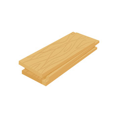 Wooden bars illustration. Wood, desk, eco material. Wood concept. Can be used for topics like wooden industry, handcraft, carpentry