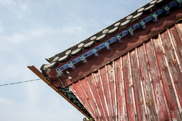 건축, asia, 건물, 고대, 여행, 지붕, 전통, 문화, 나이든, sky, 한옥, 닛폰,...