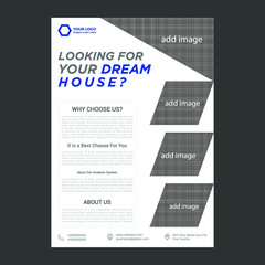 Real estate flyer design