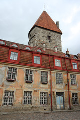 Obraz premium Sights and the city of Tallinn in Estonia