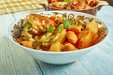 Mauritian chicken curry