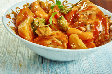 Mauritian chicken curry