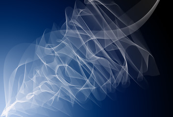 blue smoke background