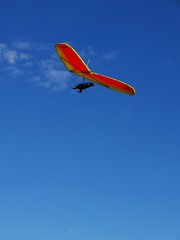 Fototapeta na wymiar Hang Gliding, Newcastle Memorial Walk, 24 Memorial Dr, The Hill, NSW, Australia, 