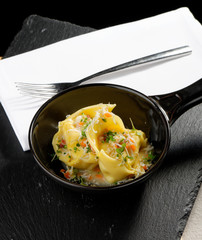 Homemade tasty Italian Ravioli