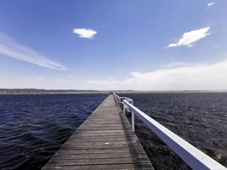 Obraz premium Long Jetty, Foreshore Reserve, The Entrance, Central Coast, NSW, Australia
