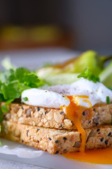Eggs on toast