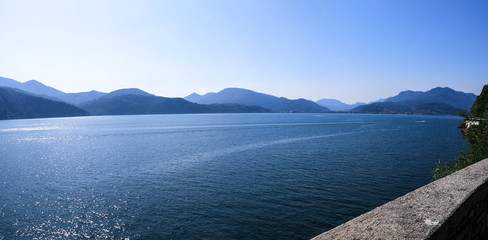 Panorama vom Lago Maggiore