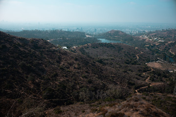 Fototapeta premium Hollywood Sign in the Hollywood Hills