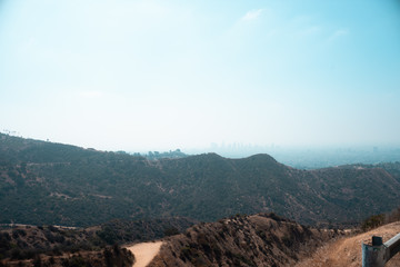 Fototapeta premium Hollywood Sign in the Hollywood Hills