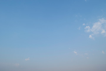 blue sky with natural background summer sky.