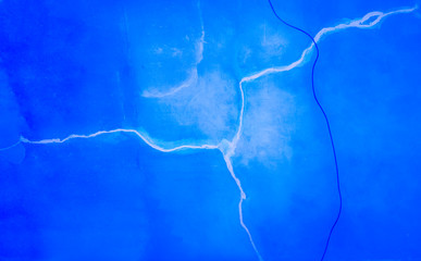 The blue lightning.
Monochrome blue abstract graphic picture who depicts a lightning.