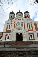 Obraz premium Sights and the city of Tallinn in Estonia