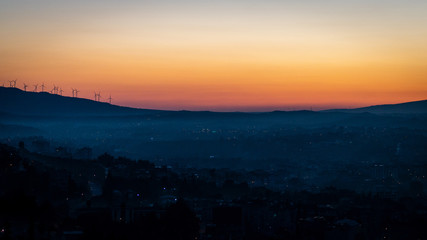 The view of Antiochia from the foothills of Habibi Neccar Mountain