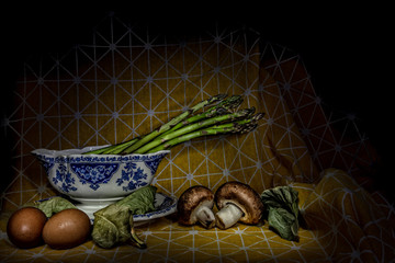 still life with sauce boat
