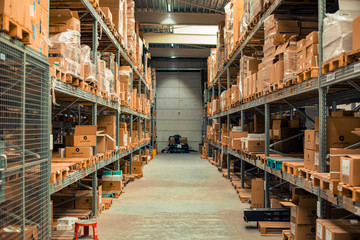 Storage in warehouse