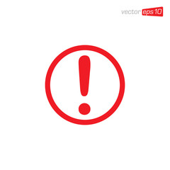 Exclamation Danger Icon Design Vector