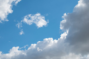 Clouds in a Sunny sky