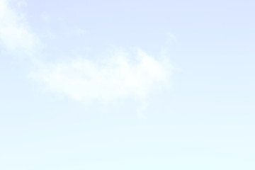 Naklejka na ściany i meble blue sky and white background