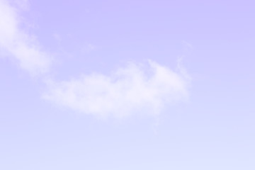 blue sky and white background