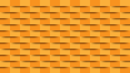 Abstract modern square background. yellow and orange geometric texture. vector illustration