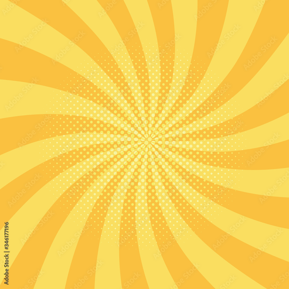 Aufkleber starburst background. sunburst rays pattern vector illustration
