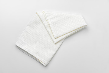 kitchen cloth (napkin) isolated on white background