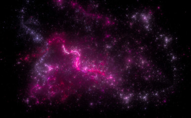 Star field background . Starry outer space background texture . Colorful Starry Night Sky Outer...