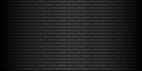 Fototapeta premium Abstract block bricks background, modern dark background