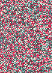 Colour Dots Universe art background design illustration