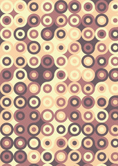 Colour Dots Universe art background design illustration