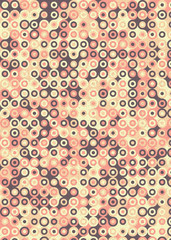 Colour Dots Universe art background design illustration