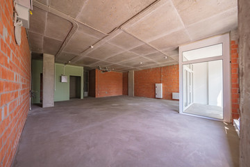 construction site of the residential apartment renovation
