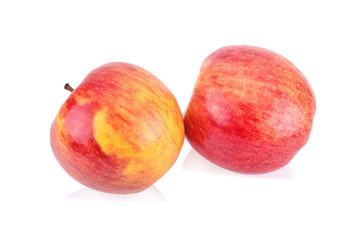 Apples isolated on white background.