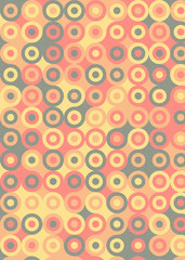 Colour Dots Universe art background design illustration