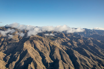 Mount Lemmon in Airzona, aerial view.