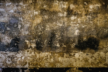 Dirty wall with scratches